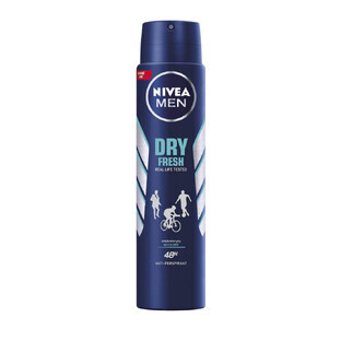 Nivea Men Dry Fresh Spray antitraspirante, 250 ml