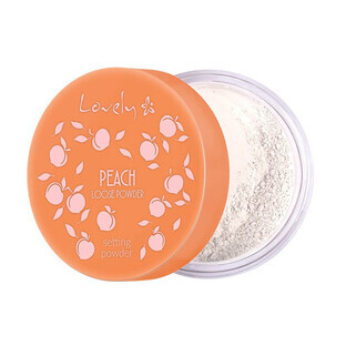 Lovely Peach Polvere trasparente per il viso dal delicato sapore e colore di pesca, 9g