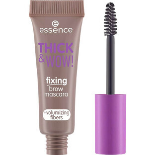 ¡Essence Thick & Wow! Máscara de Pestañas Fijadora 01 Caramel Blonde, 6ml