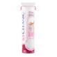 Almohadillas de algodón Cleanic Pure Effect okrge, 80 unidades