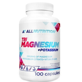 Allnutrition Tri Magnesium + Kalium, 100 Kapseln