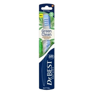Dr.Best, GreenClean, periuță de dinți pentru dinți, mica, 1 buc