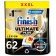 Finish Quantum Ultimate Plus Capsule de spălat vase Lemon, 62 bucăți