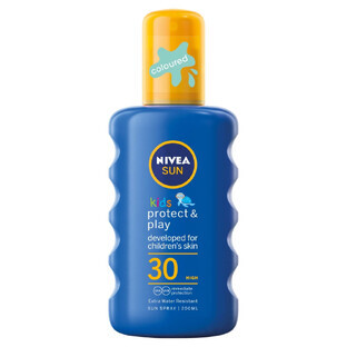 Nivea Sun Sun Kids Protect amp; Play Spray Hidratante Protector para Niños SPF30, 200ml
