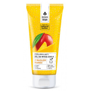 Ideepharm Peeling Body Cleanser con burro di mango per pelli secche e normali, 200 ml