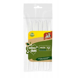 Jan Niezbdny, Fideos ecológicos bioplásticos PLA, compostables, 12 piezas