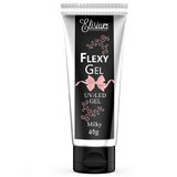 Elisium Flexy Gel nail pre-shine Milky, 65g