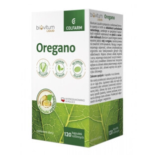 Oregano lichid Biovitum, 120 capsule