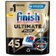 Finish Quantum Ultimate Plus Capsule de spălat vase Fresh, 45 bucăți