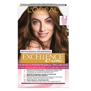 L'Oreal Paris Excellence Creme Colour 4.3 light birch