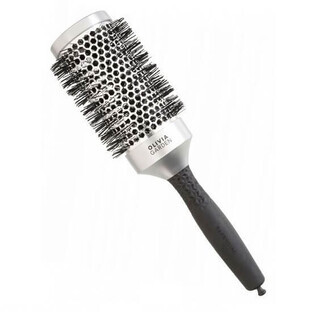 Olivia Garden Essentials Blowout Antistatische Klassieke Zilveren Was Modelleerborstel, 55mm