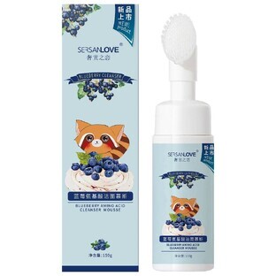 SersanLove Mousse lavante pour le visage à l'extrait de baies, 150ml