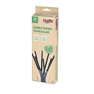 CleanPac, Jumbo, Sacs en papier, 30 pièces