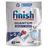 Finish, Quantum Infinity Shine, pastilles pour lave-vaisselle, 83 pièces