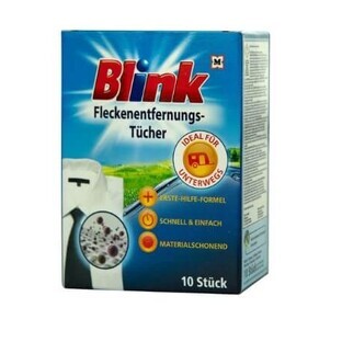 Lingettes détachantes Blink, 10 pièces