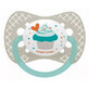 Canpol, chupete, silicona, simétrico, 0-6m Cupcake 23/282, gris, 1 ud.