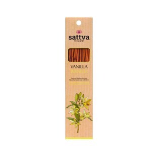 Sattva Natural Indian Incense Vanilie, 15 bucăți