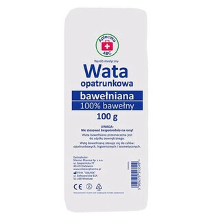 100% vată de bumbac, ABC First Aid Kit, 100g