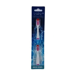 White Way WW-Pulsar, mantas para cepillo de dientes sónico Philoet, 2 piezas