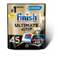 Finish Ultimate Plus Dishwashing Capsules Powerball AiO Fresh 45 pieces