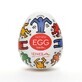 Easy Beat Egg Keith Haring Dance Keith Haring Dance Egg-shaped disposable Masturbator