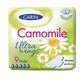 Carin Ultra Wings Camomile Camomile Ultra Thin Sanitary Napkins with Wings, 9 pieces
