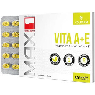 Max Vita A+E 30 capsule