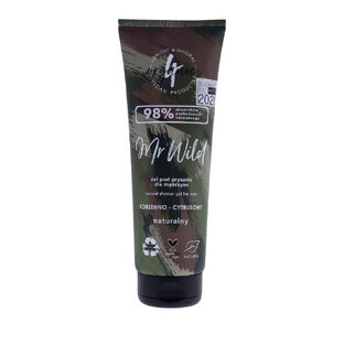 4organic Mr Wild Gel douche naturel Mr Wild, épicé-agrumes, 250ml