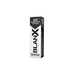 BlanX Dentifricio Sbiancante Carboni Neri, 75 ml