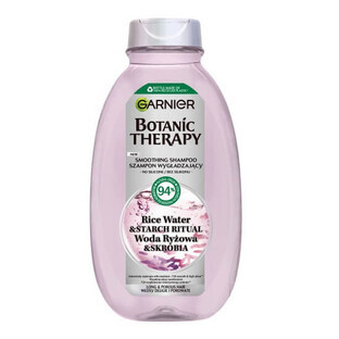 Garnier Botanic Therapy Champú Suavizante para Cabello Largo y Poroso Agua de Pescado y Almidón, 400ml