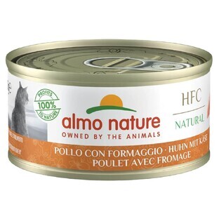 Almo, Nature HFC Natural, Cat food, chicken with cheese, 70g