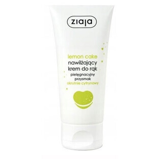 Ziaja, Lemon Cake, Moisturizing Hand Cream, 50 ml - Long Shelf Life!