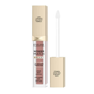 Eveline Cosmetics, Wonder Match Matte Liquid Lipstick No. 04, 6.8 ml