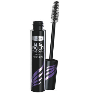 Isadora Big Bold Máscara de Pestañas Super Voluminizadora negra, 14ml