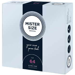 Mister Size, preservativi da 64 mm, 36 pezzi