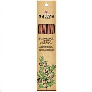 Encens indien naturel Sattva Sanda Tree, 15 pièces