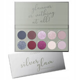 Claresa, Zilver Glam Oogschaduwpalette, 12 g