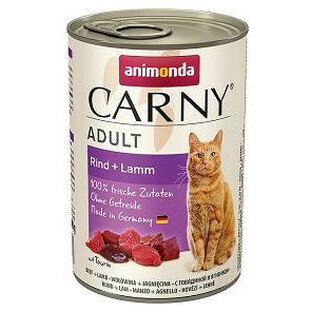 Animonda, Carny, Katzennassfutter, Rind und Lamm, 400g