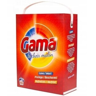 Gamma, Polvere di lavaggio per tessuti colorati, 2,925 kg