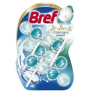 Bref, Detergente per WC Deluxe, Jamin Charming, 3x 50g