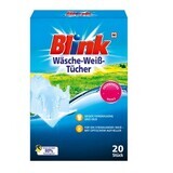 Blink, Wash, lingettes blanchissantes, 20 pièces