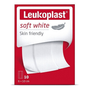Leukoplast, Weiches Pflaster 10, 6 x10cm, 10 Stück - Lange Lebensdauer!