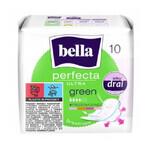 Serviettes hygiéniques Bella Perfecta Ultra Green, 10 pièces - Longue durée de conservation !
