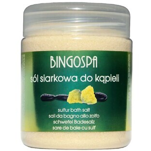 BingoSpa Badesalz mit Schwefel, 600g