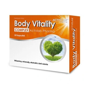 Body Vitality Complex + D3 Activlab Pharma, 30 Kapseln