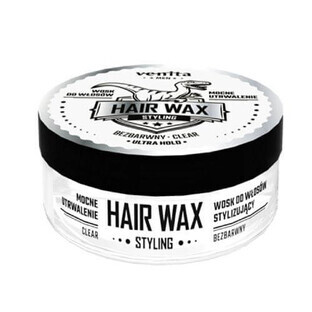 Cera de peinado Venita Men, incolora, 75g
