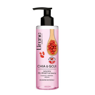Lirene, Super Food, lavado de cara el, chia goji, 190 ml
