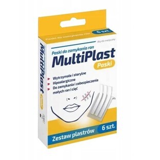 MultiPlast wound closure strips, 6 pieces