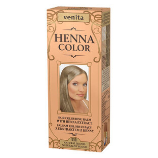 Venita Henna Color Coloring Lotion with henna extract 111 Natural Blonde, 75ml