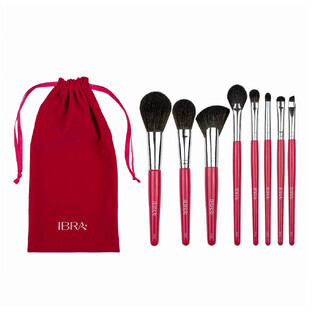 Set di pennelli da trucco Ibra Candy, 8 pezzi